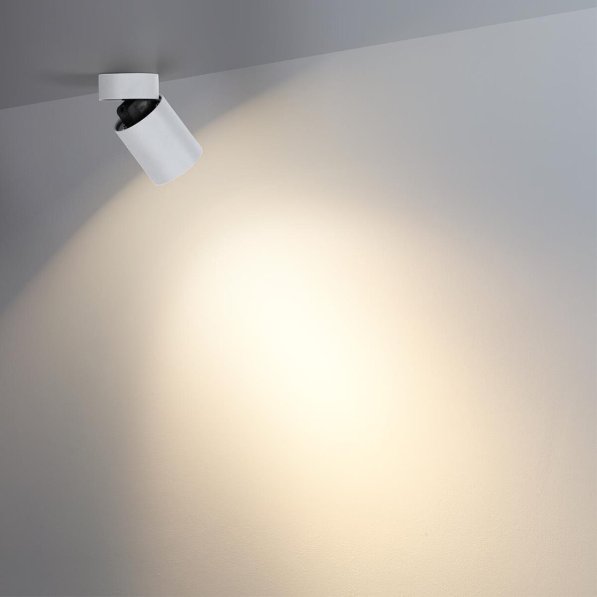 7133/7CL HIGHTECH ODL26 325 Потолочный светильник белый/металл IP20 LED 7W 525Лм 3000K 36° 220-240V TURNO — изображение 3