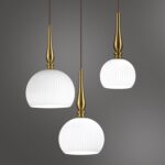 4766/1 PENDANT ODL21 413 белый/бронзовый Подвес E27 60W RUNGA