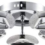 8239/5CL LEDIO LN25 000 хром, металл/пластик Люстра потолочная с ПДУ LED 65W 3000-6000K 220V RUANA — изображение 2