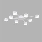 8343/8C COMFI LN26 252 белый, металл Люстра GX53 LED 8*7W 220V TORINA — изображение 2