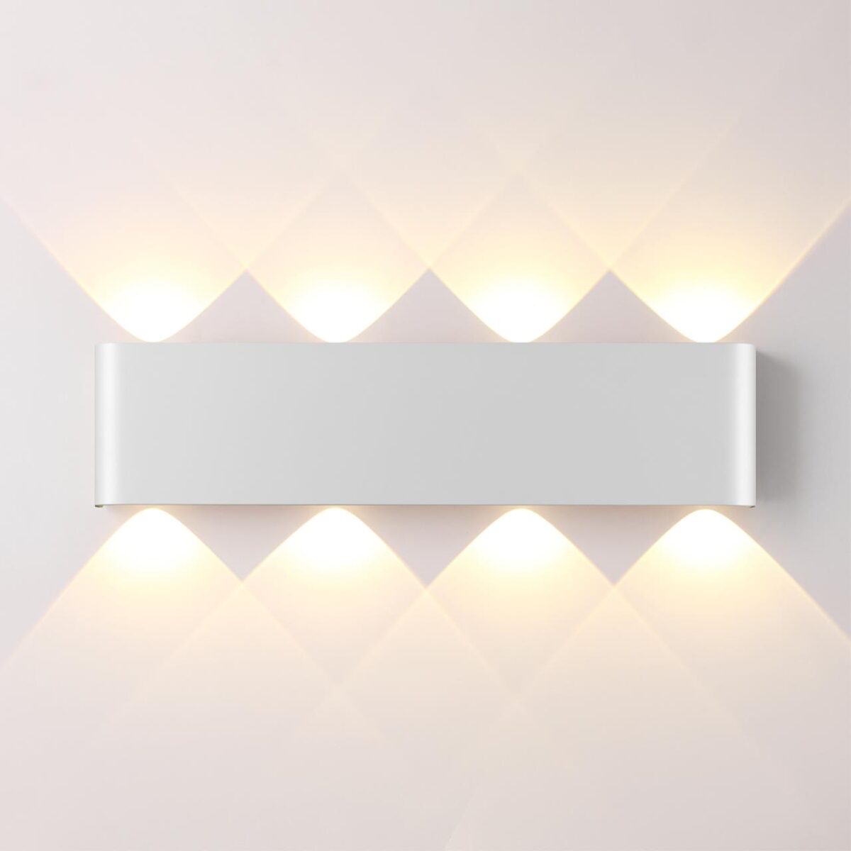 7192/8WL HIGHTECH ODL27 Настенный светильник белый/металл IP20 LED 8W 3000K 220V MAGNUM — изображение 3