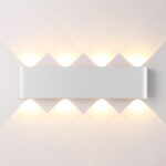 7192/8WL HIGHTECH ODL27 Настенный светильник белый/металл IP20 LED 8W 3000K 220V MAGNUM — изображение 3