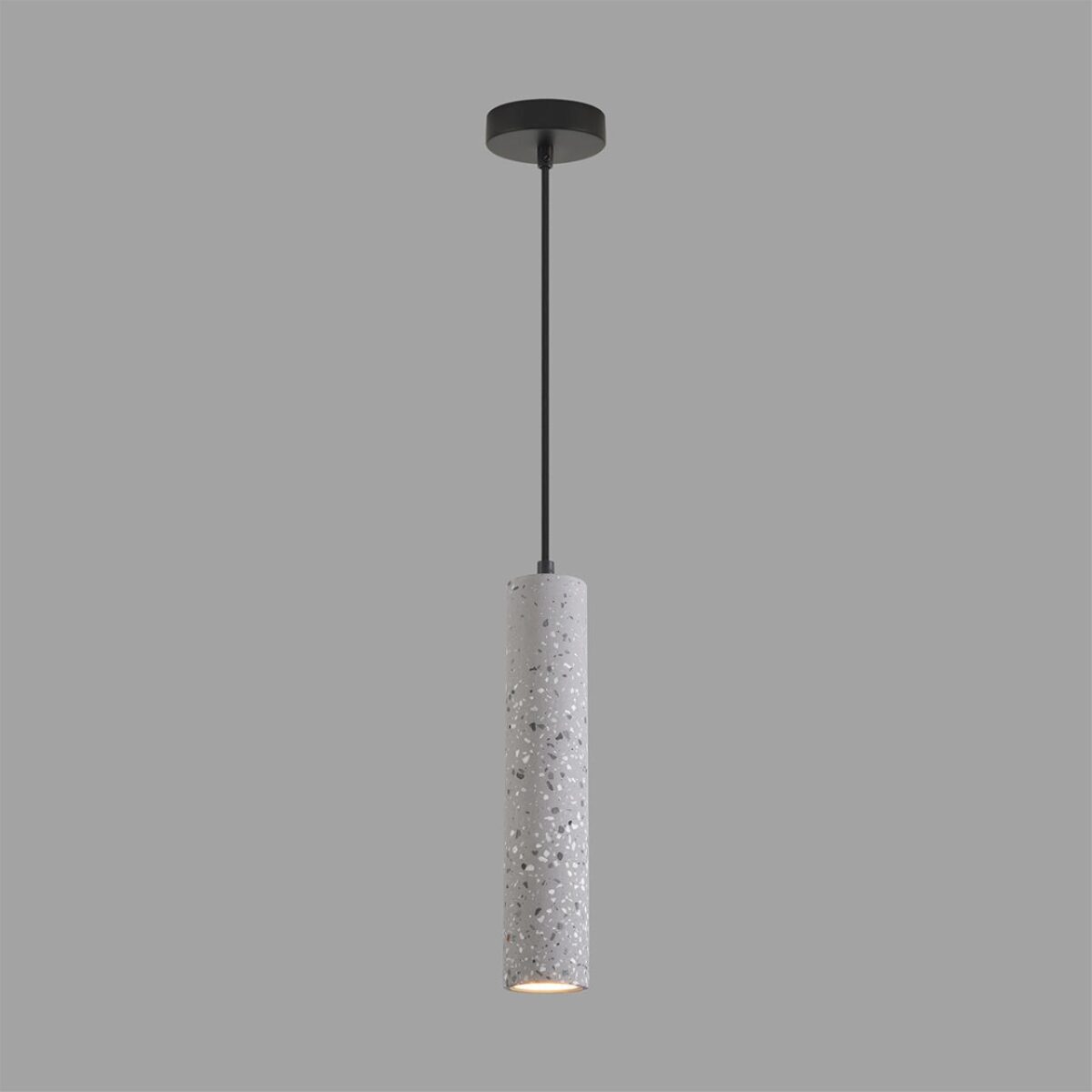 8357/1A SUSPENTIONI LN26 331 черный/серый, металл/цемент Подвес GU10 LED 5W 220V SHAMAREL — изображение 2