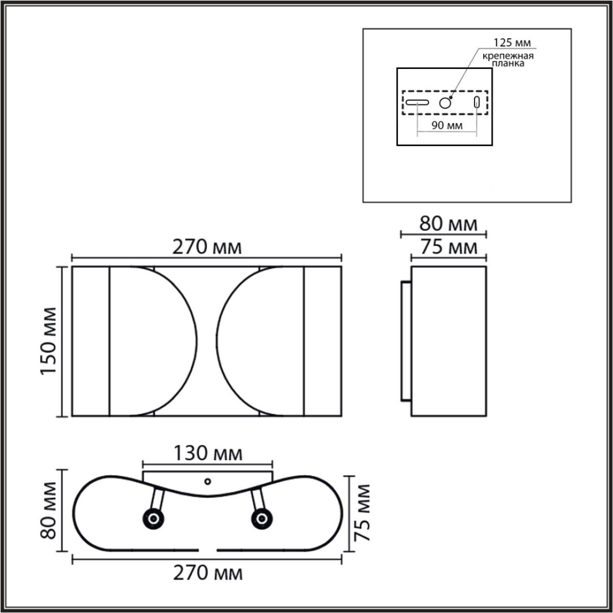 2b337d7b05ab595eb70d08abc605dd09 8390/2W MODERNI LN26 417 золото, металл Бра G9 2*20W 220V OLVE — изображение 1