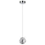 5084/5L L-VISION ODL25 561 хром/прозрачный/металл/акрил Подвес LED 5W 4000K 250Лм JEMSTONE