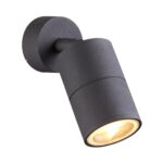 4207/1C HIGHTECH ODL20 327 черный/металл Настенно-потолочный светильник LED GU10 10W IP54 CORSUS — изображение 2