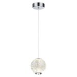 5007/5LA L-VISION ODL24 567 хром/металл/акрил Подвес LED 5W 4000K 365лм CRYSTAL