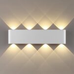7192/8WL HIGHTECH ODL27 Настенный светильник белый/металл IP20 LED 8W 3000K 220V MAGNUM