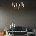 5275/6C CLASSI LN26 104 черный хром Люстра потолочная E14 6*40W 220V KAMILLA — изображение 2