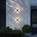358464 STREET NT20 738 темно-серый Ландшафтный настенный св-ник IP54 LED 4000K 12W 85-265V CALLE