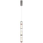 5456/18L L-VISION ODL_EX26 045 темный сатин.никель/терракот/черный Подвес LED 22W 4000K COLLIER — изображение 2