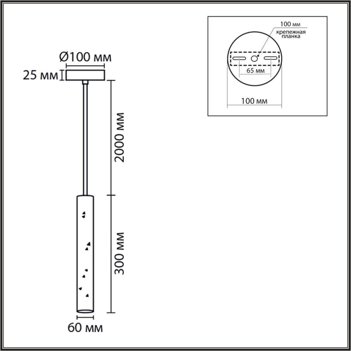 8354/1A SUSPENTIONI LN26 331 черный, металл/цемент Подвес GU10 LED 5W 220V SHAMAREL — изображение 1
