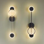 4321/16WL MIDCENT ODL22 453 металл/черный с бронзой Настенный светильник IP20 LED 16W 555Лм 3000K DENZEL