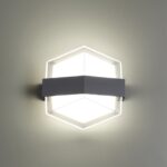 358575 STREET NT21 728 темно-серый Ландшафтный настенный светильник IP54 LED 4000K 12W 85-265V KAIMAS — изображение 2