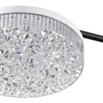 8236/4CL LEDIO LN25 000 черный, металл/акрил Люстра потолочная с ПДУ LED 55W 3000-6000К 220V DIDANA — изображение 2