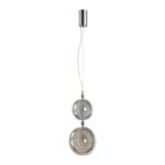 5416/13LB L-VISION ODL_EX23 144 хром/св.коричневый/серый металл/стекло Подвес LED 13W 4000K CARAMELLA