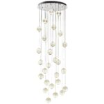 5007/120L L-VISION ODL23 569 хром/прозрачный/металл/акрил Люстра каскадная LED 120W 4000K 6600Лм CRYSTAL — изображение 2