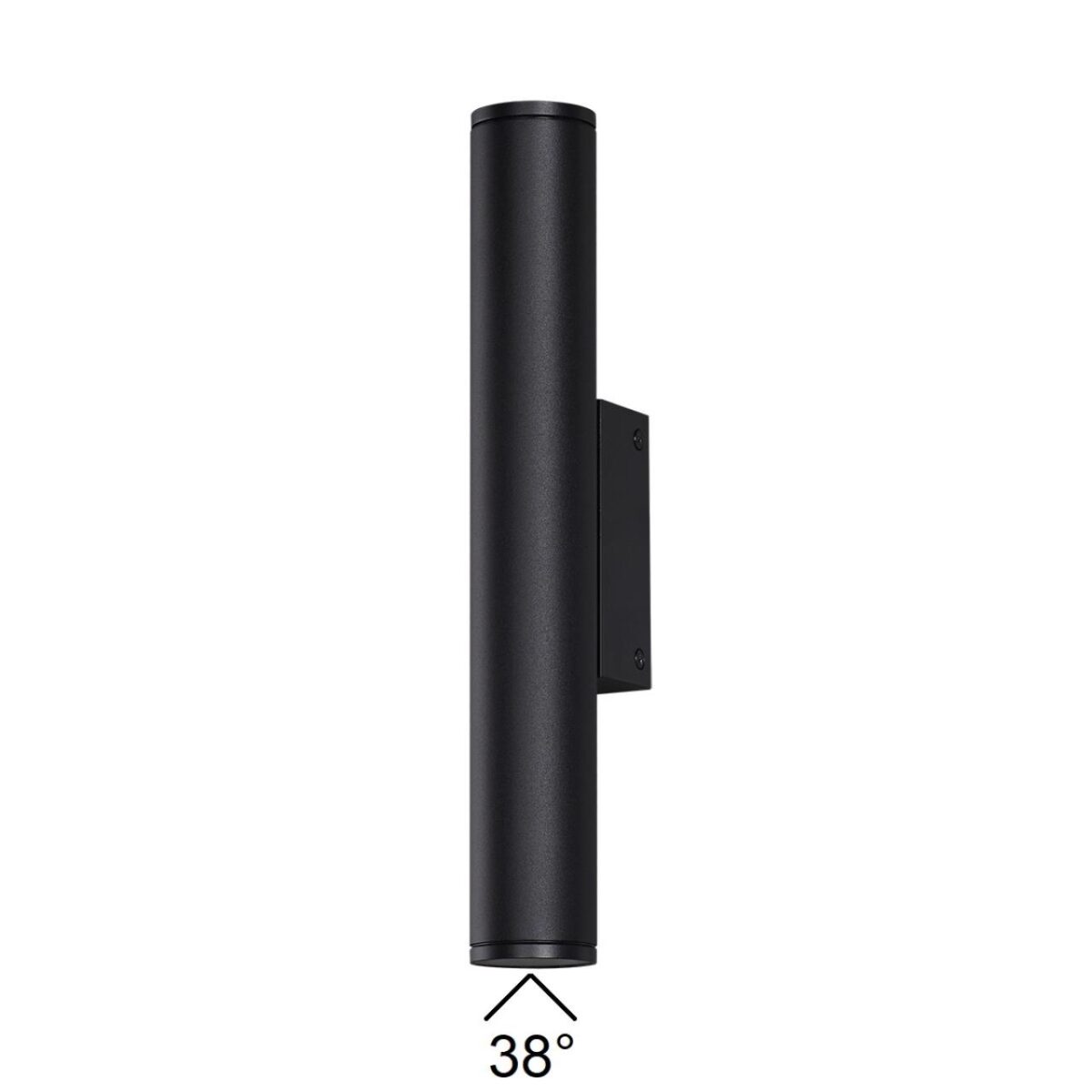 5ab7425d0a7f3a4ad87ea1ae15e6a50a 7105/6WL NATURE ODL25 683 настенный светильник металл IP54 LED 2*3W 3000K 85-265V TUBUS — изображение 1