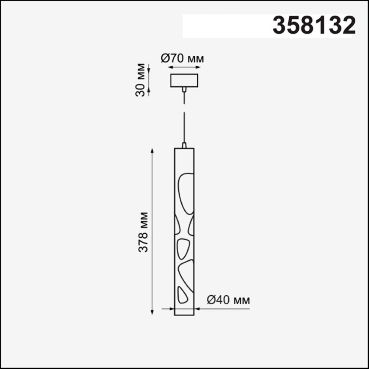 358132 OVER NT19 436 черн Накладной светильник, длина провода 1м IP20 LED 4000K 20W 160 - 265V ARTE — изображение 2