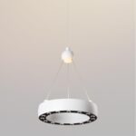 359395 OVER NT24 278 белый Светильник подвесной светодиодный, длина провода 2м IP20 LED 12W вниз/5W вверх 220V 1360Лм 3000K TURN — изображение 3