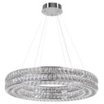 4927/85L L-VISION ODL24 583 хром/металл/хрусталь Люстра LED 85W 4000K 5074Лм PANTA
