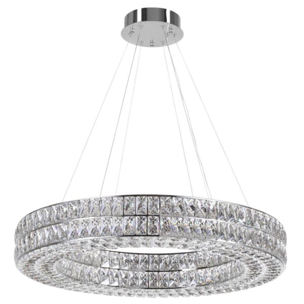 4927/85L L-VISION ODL24 583 хром/металл/хрусталь Люстра LED 85W 4000K 5074Лм PANTA