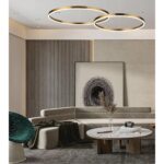 6531/50L LEDIO LN26 263 латунь Светильник подвесной LED 50W 3000/4000/6000К 220V ECHO