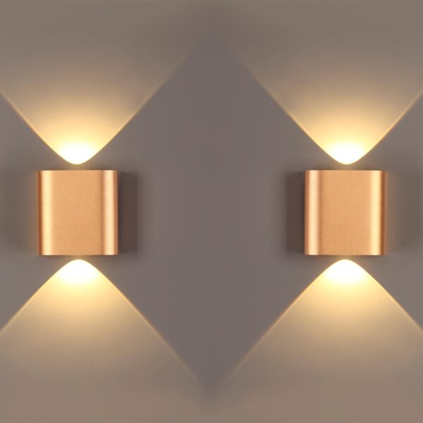4212/2WL HIGHTECH ODL21 000 золот/металл Настен.светильник IP20 LED 2W 241Лм 3000K MAGNUM