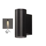 7071/7WL NATURE ODL25 685 Настенный светильник черный/металл IP65 LED 7W 3000K 15° AC85~265V LONG