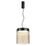 5047/20L L-VISION ODL24 000 черный/светл.янтарный/металл/стекло Подвес LED 20W 4000К 2238Лм PILLARI — изображение 3