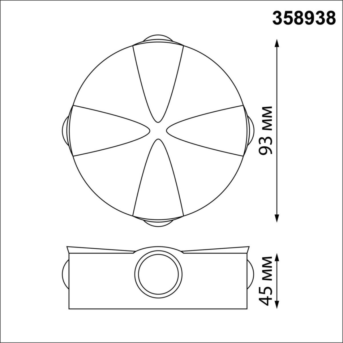 358938 STREET NT22 372 белый Светильник ландшафтный светодиодный IP54 LED 4000К 4W 85-265V CALLE — изображение 2