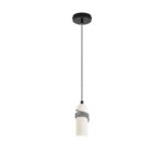 8363/1A ECO LN26 330 черный/белый, металл/бетон Подвес E27 LED 10W 220V TESLA — изображение 3