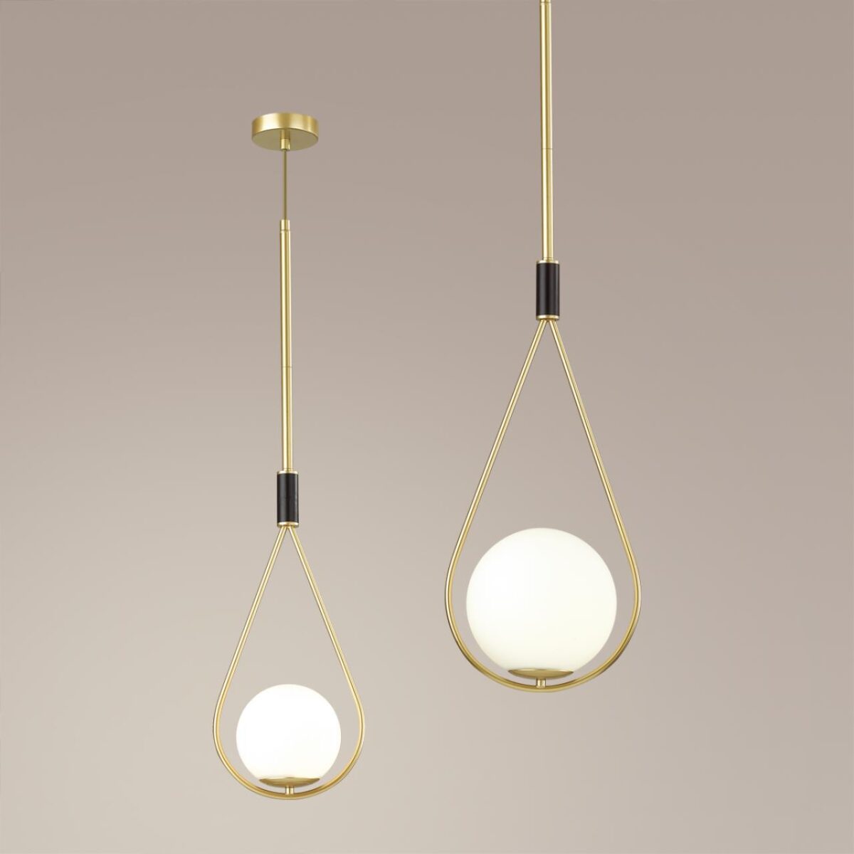 4810/1 PENDANT ODL21 415 золтой/черный/белый Подвес E14 1*40W FLARI — изображение 2