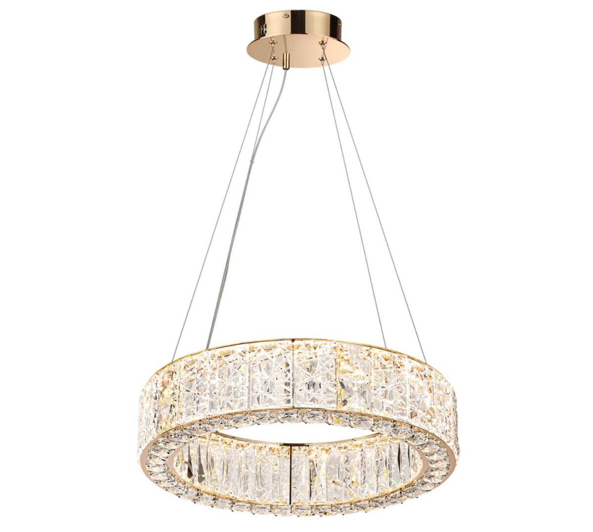 5071/60L HALL ODL24 595 золото/прозрачный/металл/хрусталь/стекло Люстра LED 46W 3700K VERSION — изображение 2