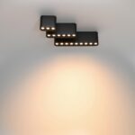7092/21CL HIGHTECH ODL25 335 Потолочный светильник черный/металл/акрил IP20 LED 13W 988Лм 3000K 220V SMALL — изображение 2