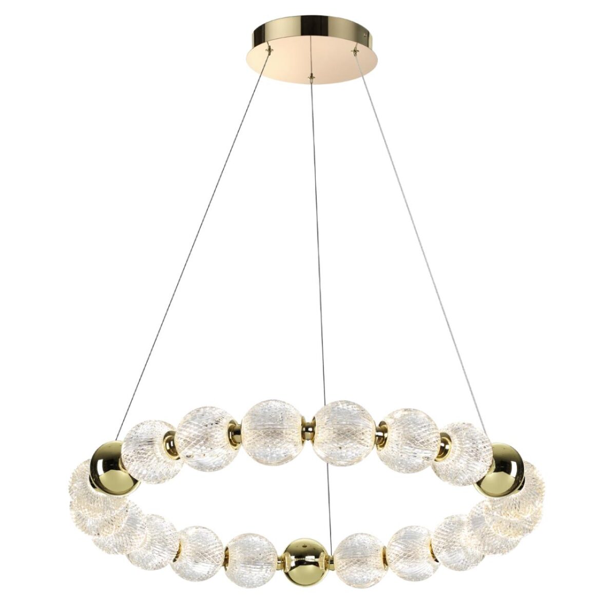 5008/60L L-VISION ODL24 571 золотой/металл/акрил Люстра LED 60W 4000K 5058лм CRYSTAL — изображение 2