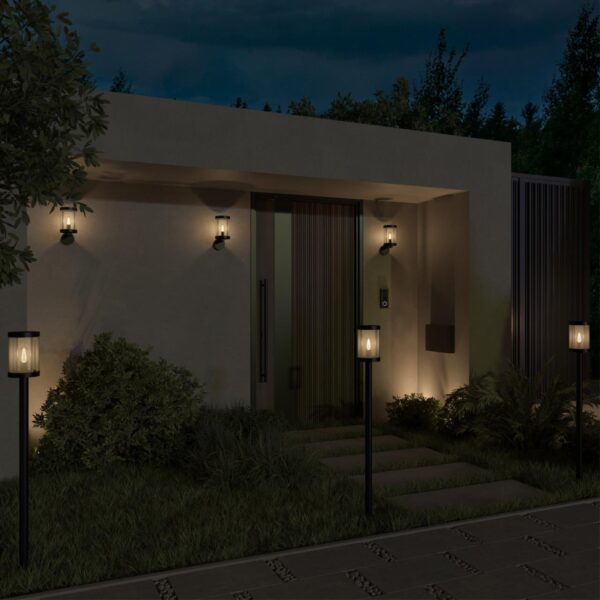 370941 STREET NT23 359 темно-серый Светильник ландшафтный IP44 E27 13W 220-240V IVORY