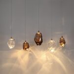 7112/4LA L-VISION ODL25 Подвесной светильник  бронзовый/коньячн. стекло/металл IP20 LED 4W 300Лм 3000K 200° 220V GEMME
