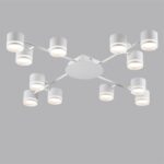8235/12C COMFI LN26 242 белый, металл Люстра потолочная LED GX53 12*12W 220V GARETA — изображение 3