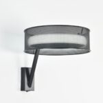 8370/15WL LEDIO LN26 304 черный, металл/силикон Бра LED 15W 3000/4000/6000K 220V ALVA