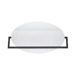 7015/20WL HIGHTECH ODL25 295 белый ice crack/металл/акрил Настенно-потолочный светильник IP20 LED поворотный 360° 1*20W LUNAR