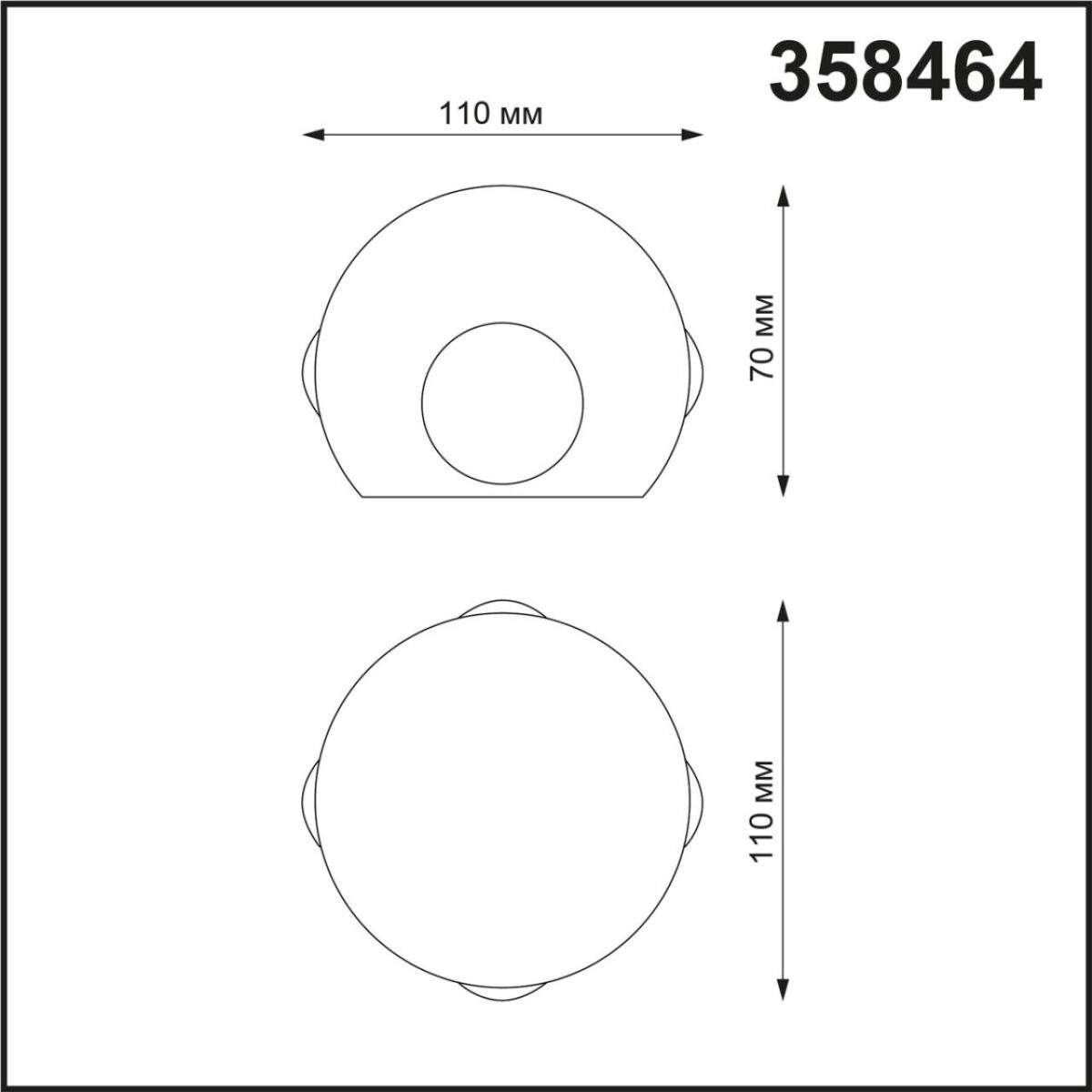 358464 STREET NT20 738 темно-серый  Ландшафтный настенный св-ник IP54 LED 4000K 12W 85-265V  CALLE — изображение 2