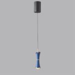 5697/7L LEDIO LN23 000 синий Подвес LED 7W 3000K 220V LASSE — изображение 3