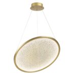 7047/41L HIGHTECH ODL25 000 Подвесной светильник бронзовый/металл/акрил IP20 LED 41W 3000K 2460Лм 220V FUSO — изображение 3