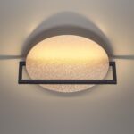 7016/15WL HIGHTECH ODL25 295 золотой ice crack/металл/акрил Настенно-потолочный светильник IP20 LED поворотный 360° 1*15W LUNAR — изображение 3
