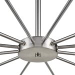 8099/12C COMFI LN26 105 никель/белый металл/стекло Люстра потолочная Е14 12*40W 220V MAVE