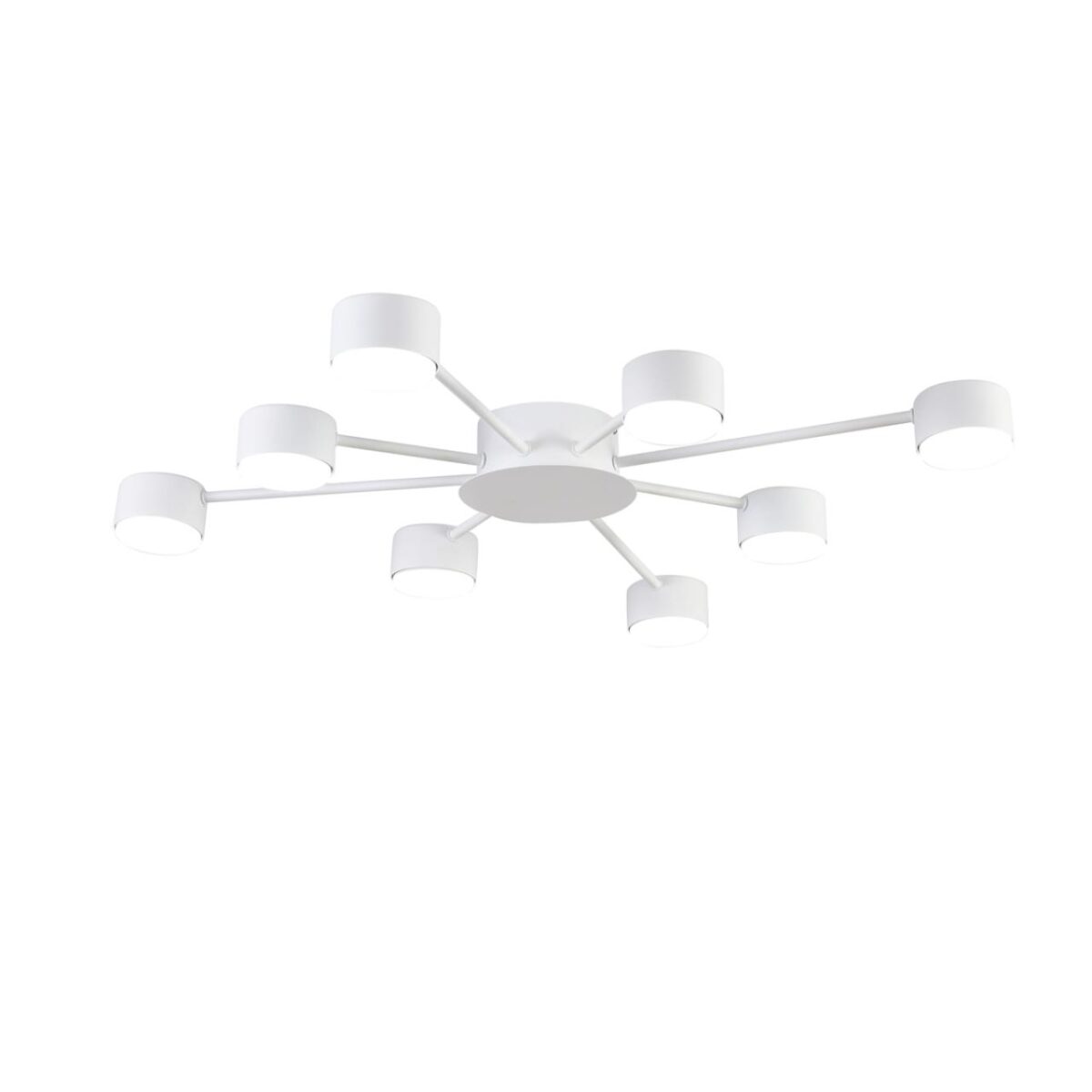 8343/8C COMFI LN26 252 белый, металл Люстра GX53 LED 8*7W 220V TORINA — изображение 3