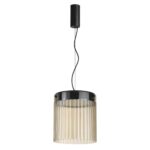 5047/20L L-VISION ODL24 000 черный/светл.янтарный/металл/стекло Подвес LED 20W 4000К 2238Лм PILLARI