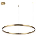 6531/67L LEDIO LN26 263 латунь Светильник подвесной LED 67W 3000/4000/6000К 220V ECHO