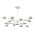 8265/12 COMFI LN26 233 металл, белый Люстра GX53 LED 12*7W 220V TORINA